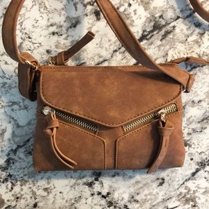 Brown Suede Purse